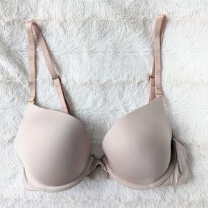Aerie day to play push up bra nude beige 32C